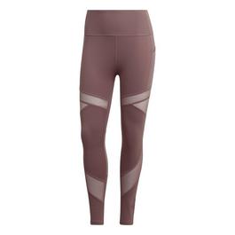 adidas Circuit High Waisted 7 8 Mesh Leggings Womens