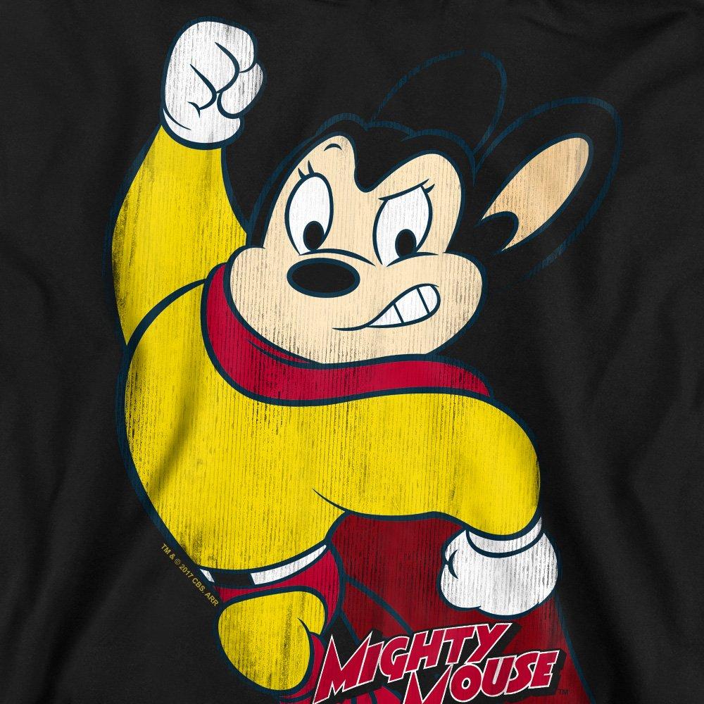 Black - Other - Mighty Mouse Classic Hero Crew Sweatshirt Black - 2