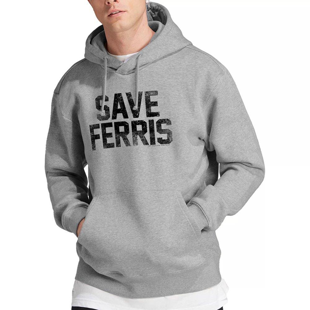 Grey - Other - Ferris Bueller Save Ferris Hoodie Athletic Heathe - 1