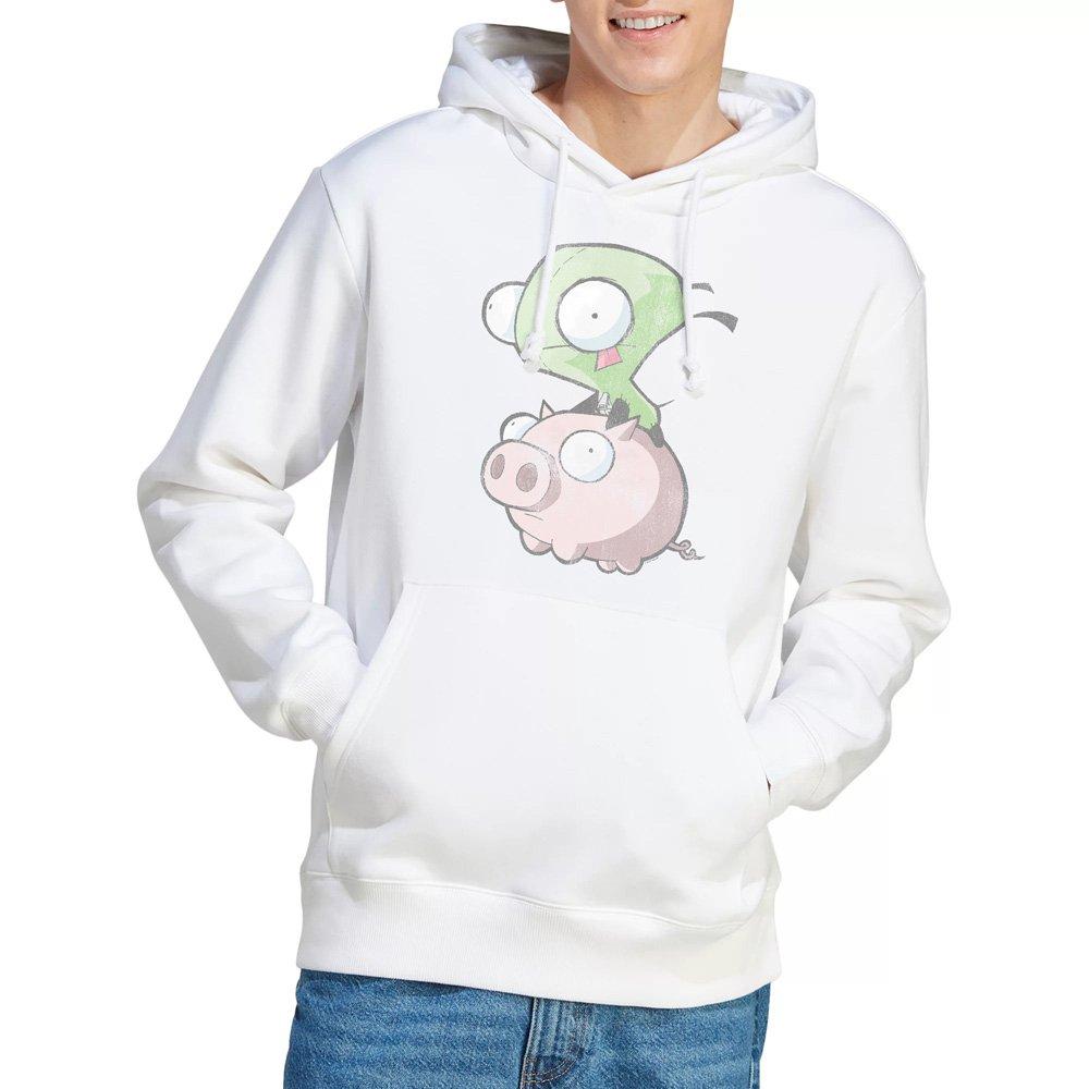 White - Other - Invader Zim Gir And Pig Hoodie White - 1