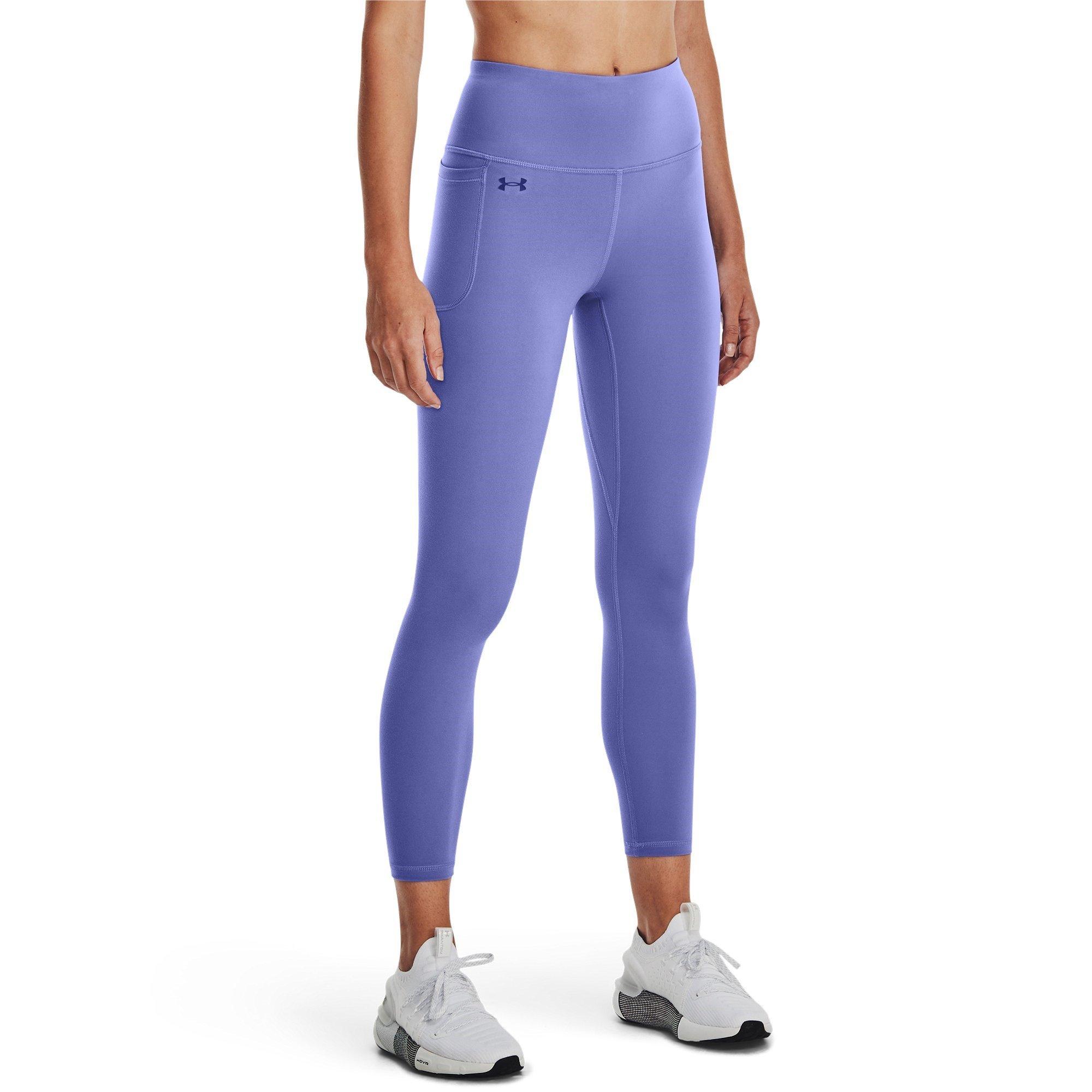 Blue - Under Armour - Armour Motion Ankle Leggings Womens - 2