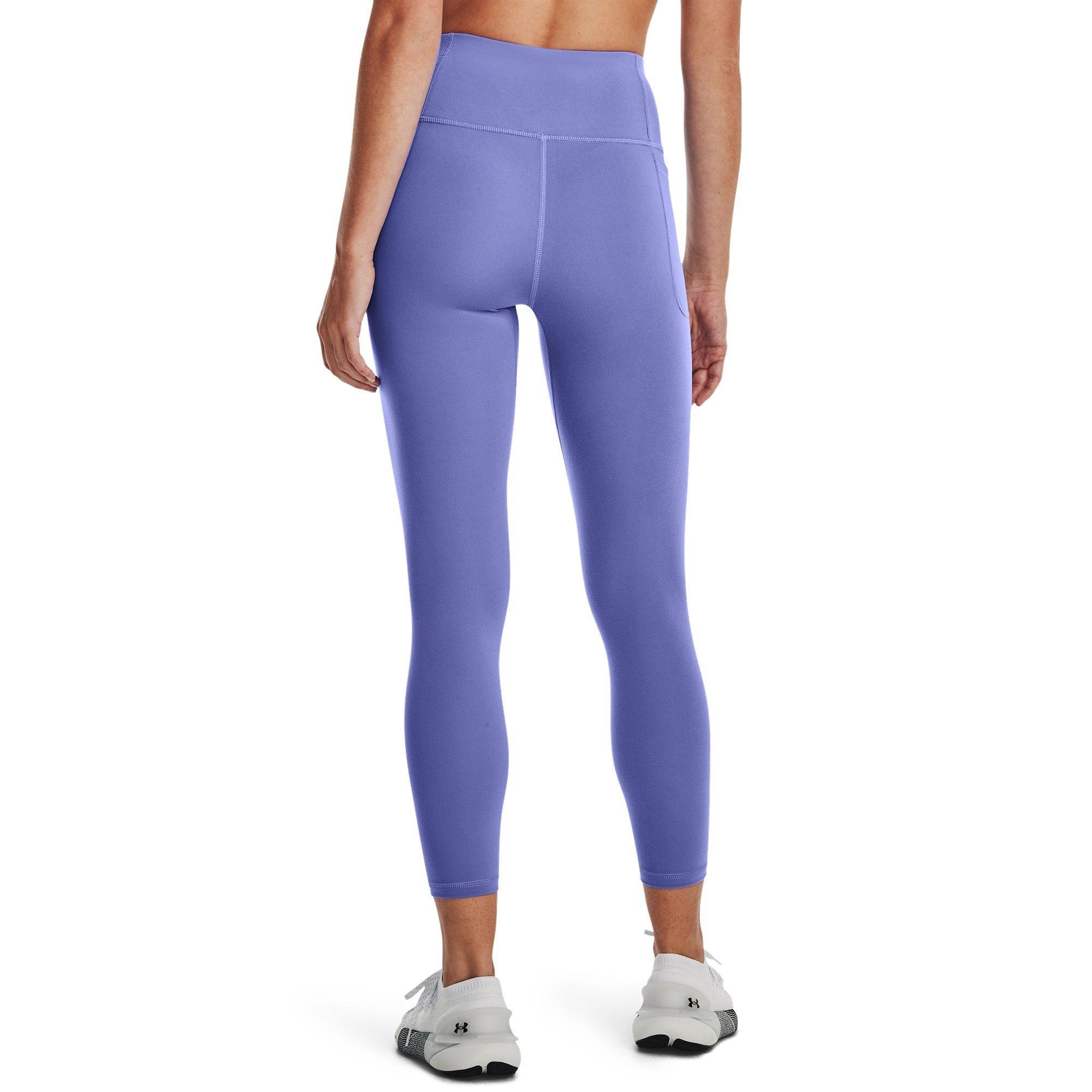 Blue - Under Armour - Armour Motion Ankle Leggings Womens - 3