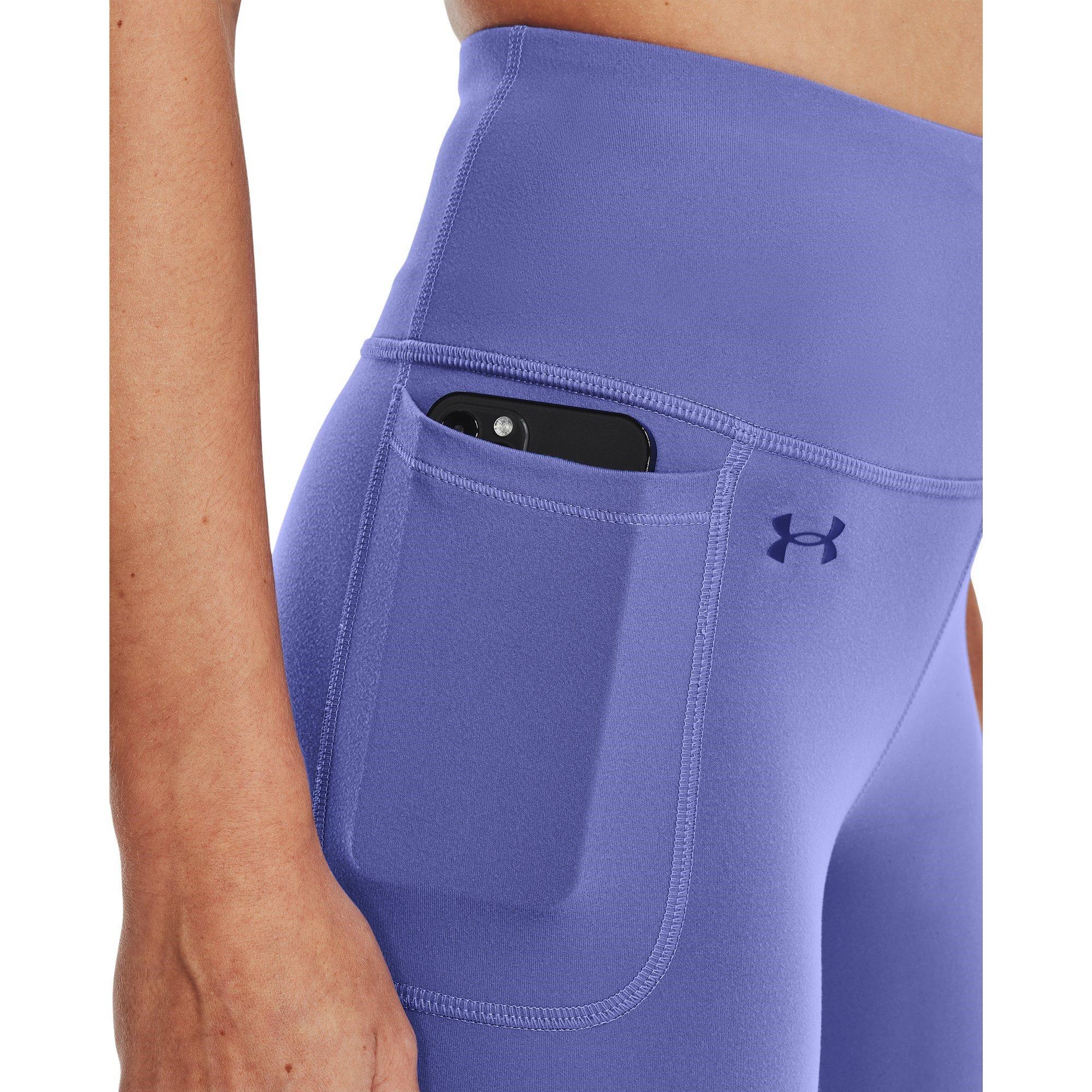 Blue - Under Armour - Armour Motion Ankle Leggings Womens - 5
