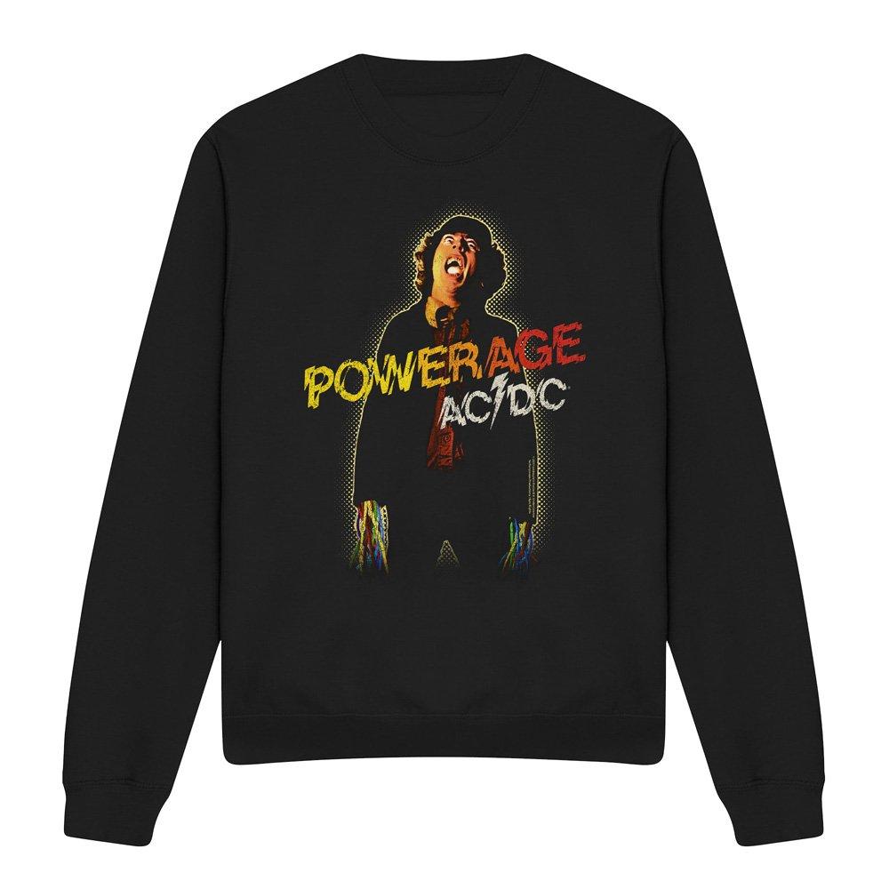 Black - ACDC - AC DC Powerage Crew Sweatshirt Black - 4