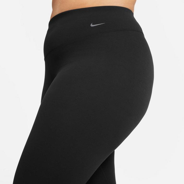 Noir - Nike - Dri-FIT Zenvy Women's Gentle-Support High-Waisted 7/8 Under leggings (Plus Size) - 3