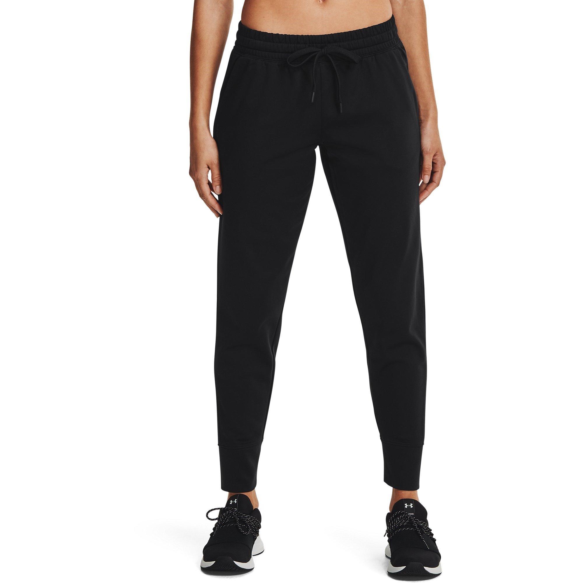 Noir - Under Armour - Under Recover Jogging Pants Womens - 3