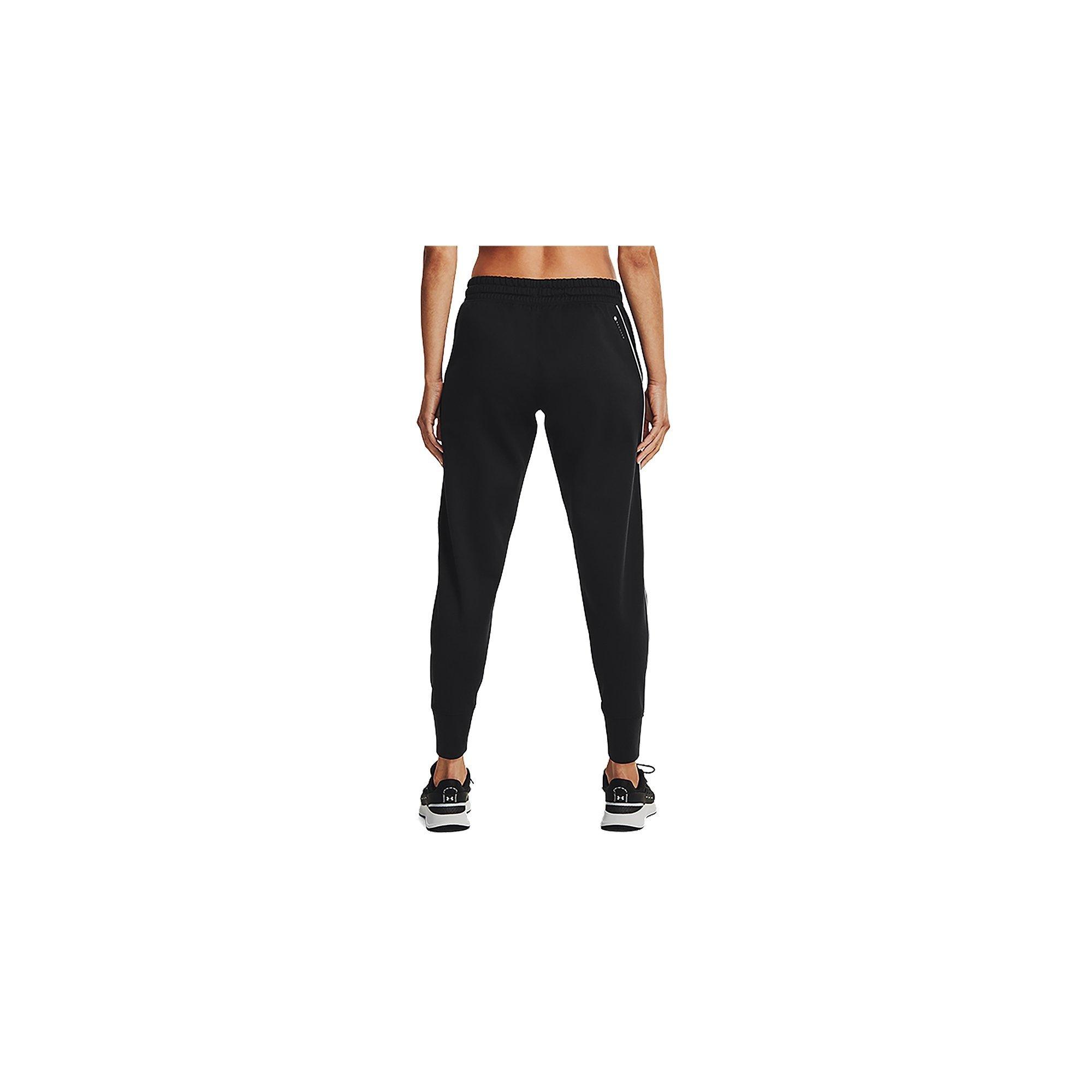 Noir - Under Armour - Under Recover Jogging Pants Womens - 5