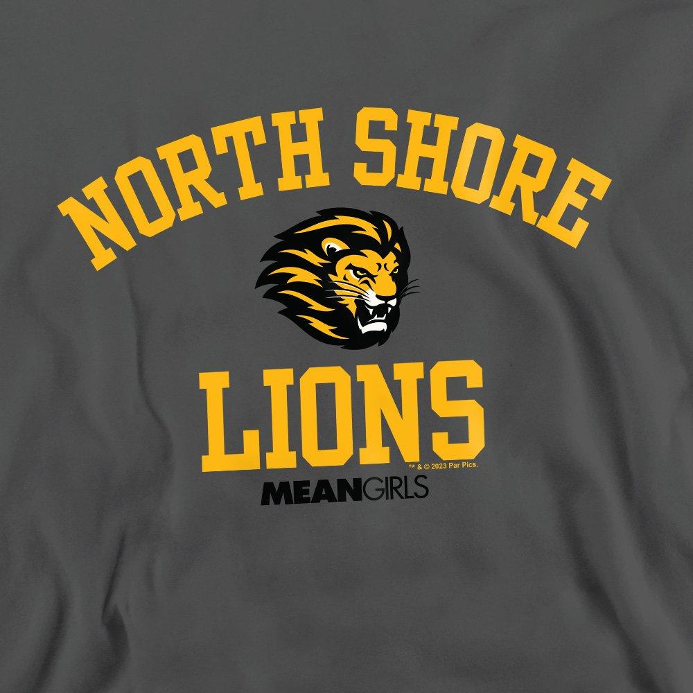 Charcoal - Mean Girls - Mean Girls North Shore Lions Crew Sweatshirt Char - 2