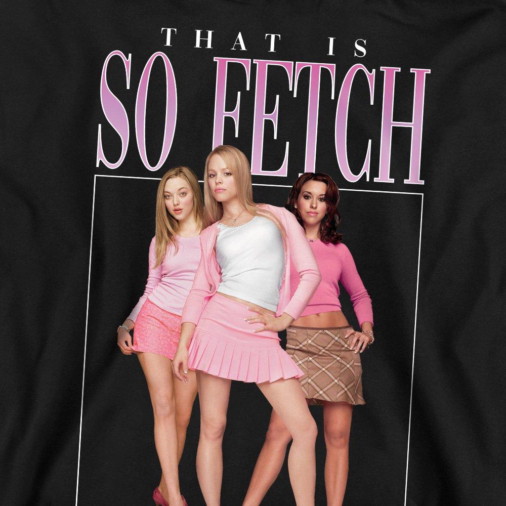 Black - Mean Girls - Mean Girls So Fetch 90S Crew Sweatshirt Black - 2