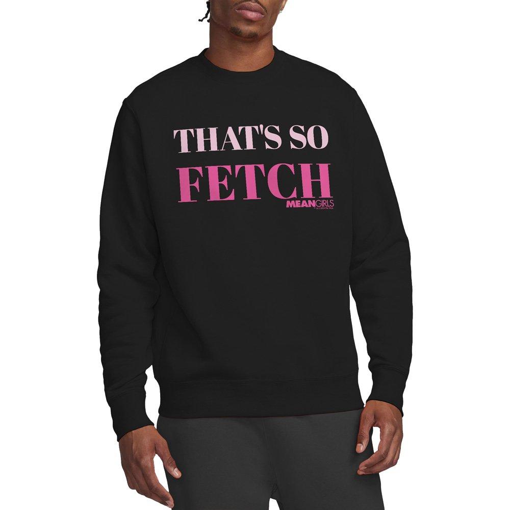 Black - Mean Girls - Mean Girls ThatS So Fetch Crew Sweatshirt Black - 1