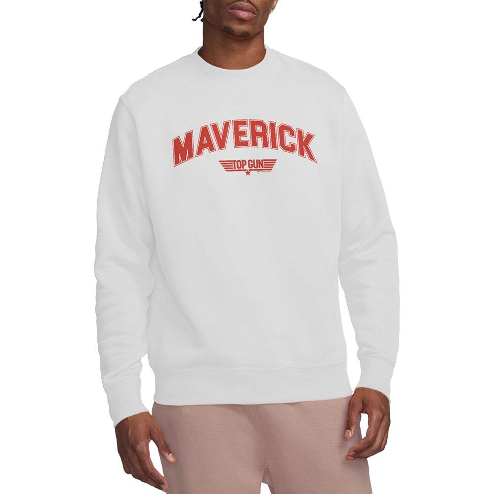 White - Top Gun - Top Gun Maverick Varsity Unisex Crew Sweatshirt W - 1