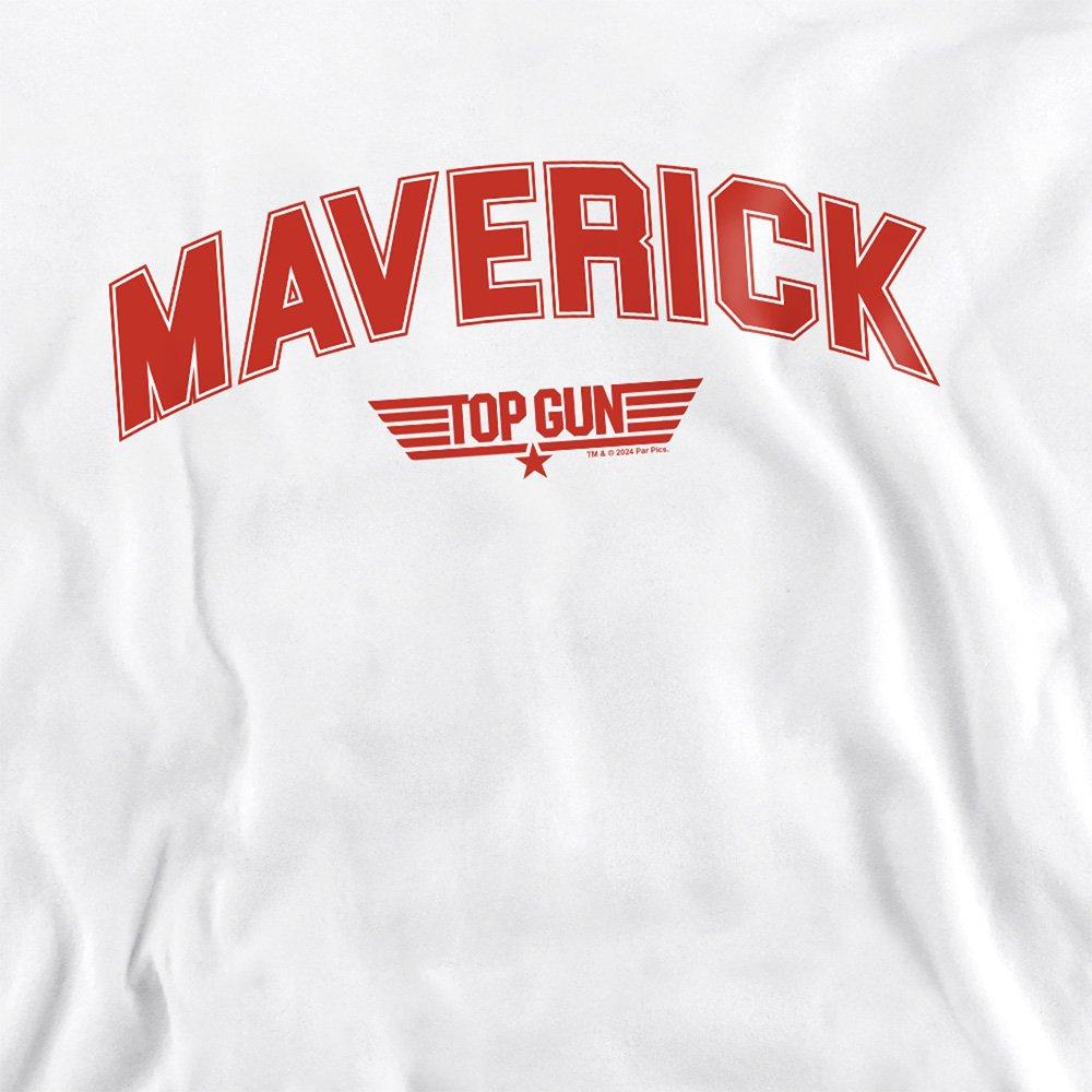 White - Top Gun - Top Gun Maverick Varsity Unisex Crew Sweatshirt W - 2