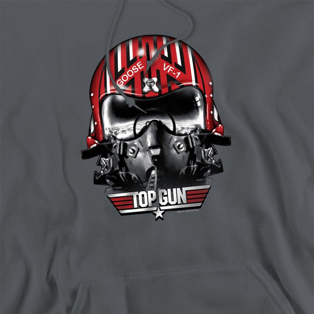 Charcoal - Top Gun - Top Gun Goose Helmet Hoddie Charcoal - 2