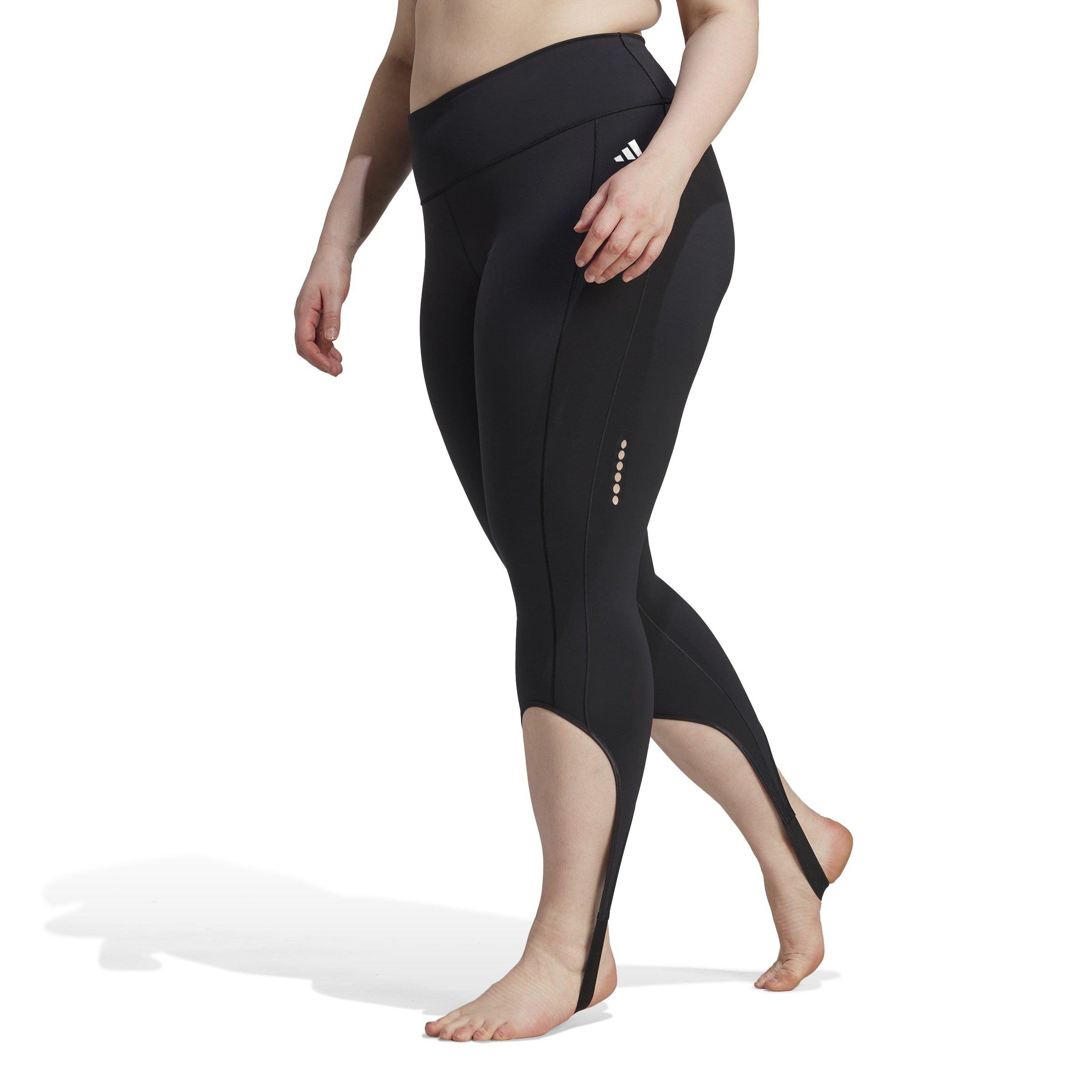 Zwart - adidas - Collective Power Yoga Leggings (Plus Size) Womens - 2