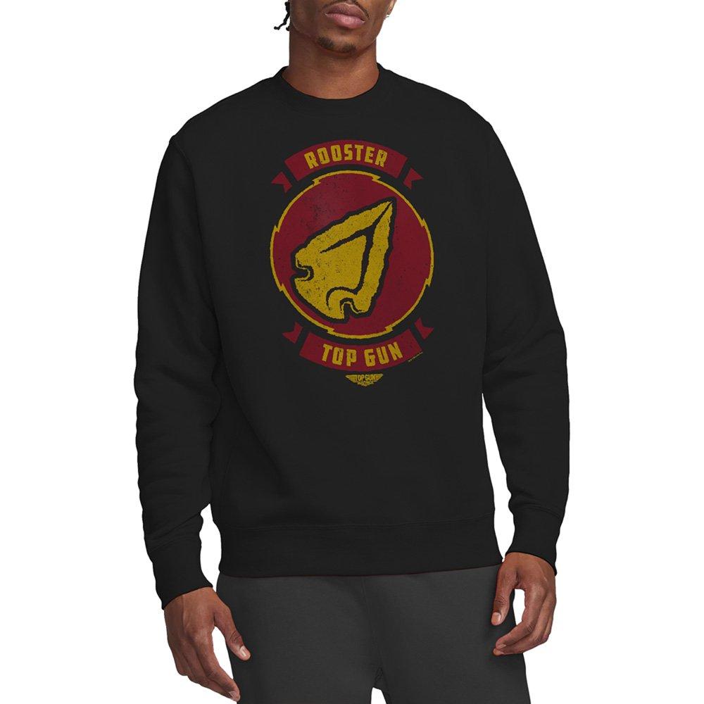 Black - Top Gun - Top Gun: Maverick Rooster Call Sign Crew Sweatshir - 1
