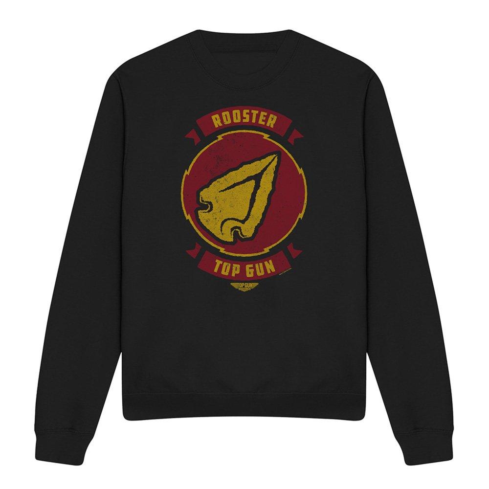 Black - Top Gun - Top Gun: Maverick Rooster Call Sign Crew Sweatshir - 4