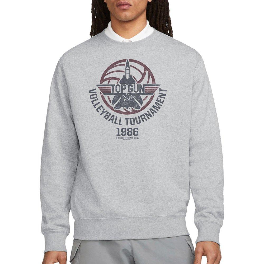 Light Grey - Top Gun - Paramount Top Gun Volleyball Grey Crew Sweatshirt - 1