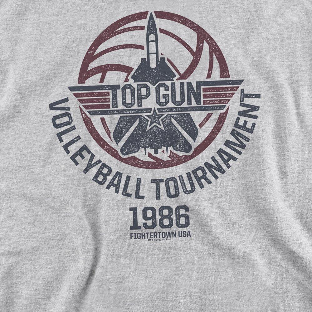 Light Grey - Top Gun - Paramount Top Gun Volleyball Grey Crew Sweatshirt - 2