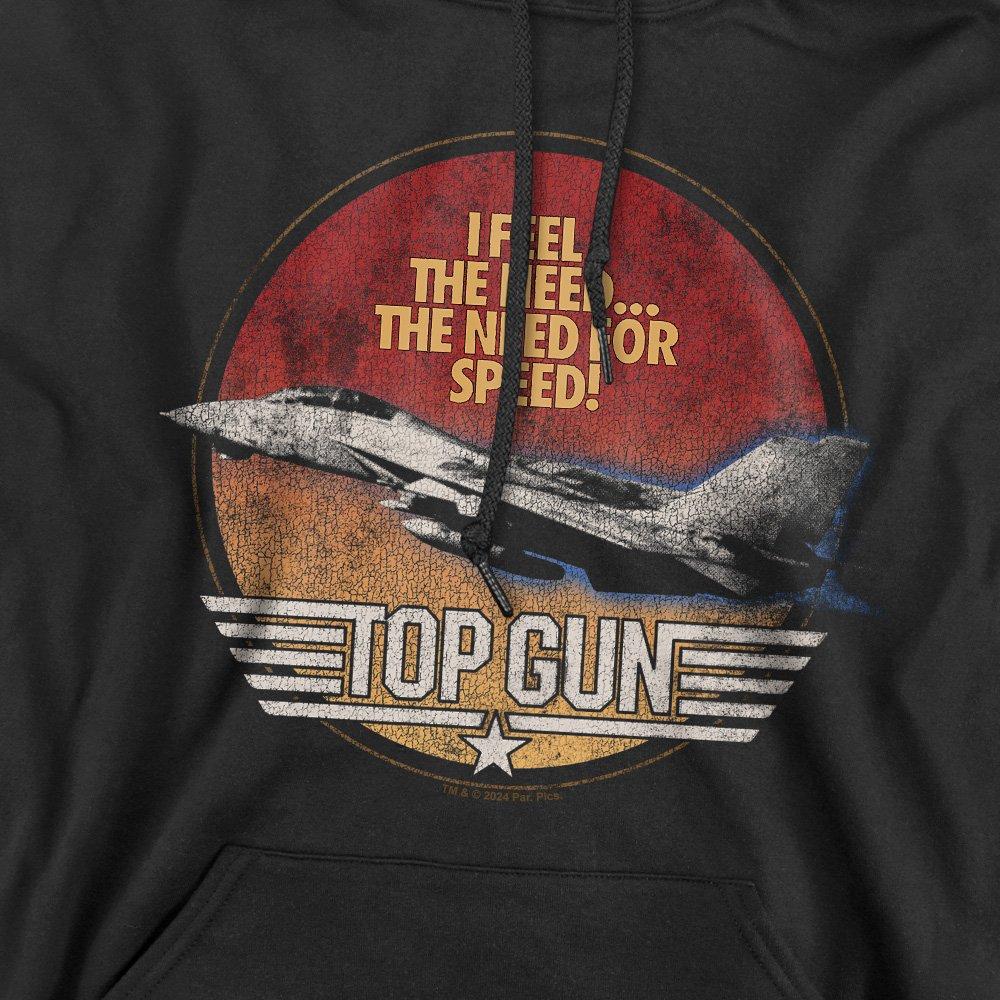 Black - Top Gun - Top Gun Fighter Unisex Hoodie Black - 2