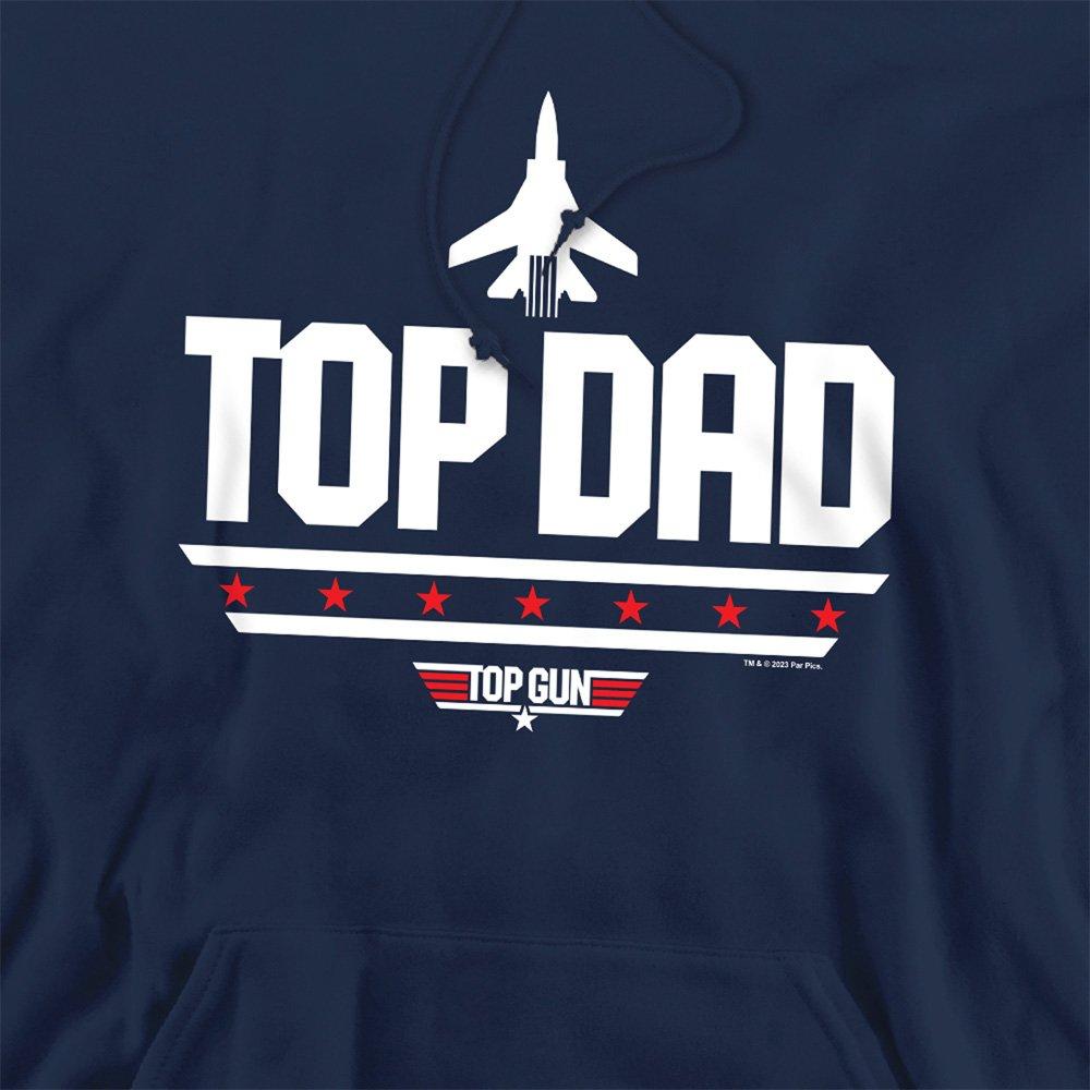 Navy - Top Gun - Top Gun Dad FatherS Day Hoodie Navy - 2