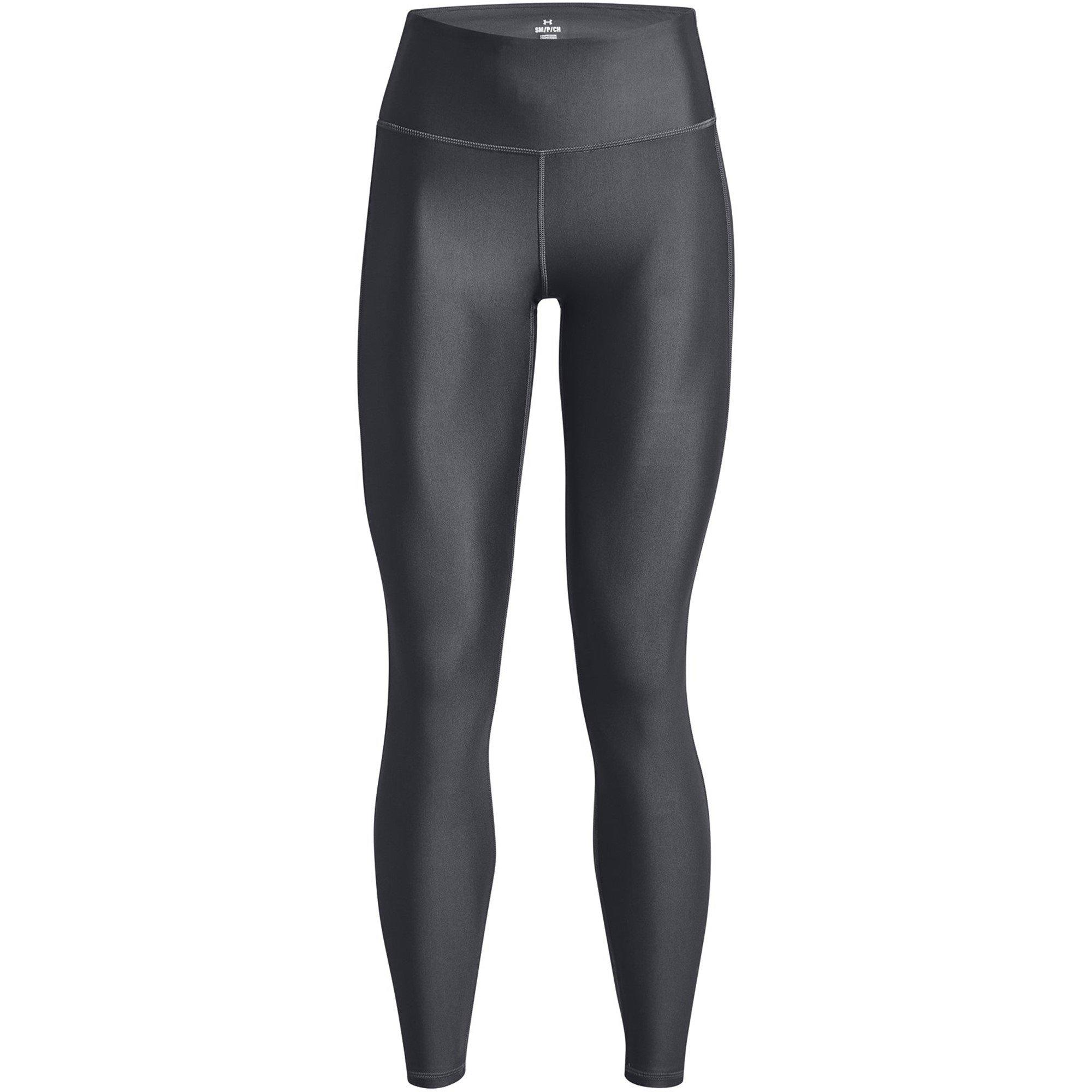 Under Armour Women's Armour Branded Legging - Pitch Grey - 10 (S)