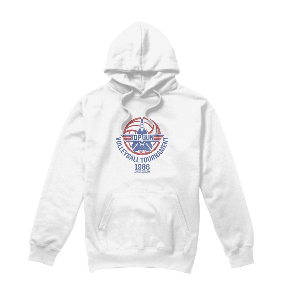 White - Top Gun - Top Gun Volleyball Tournament Hoodie White - 4