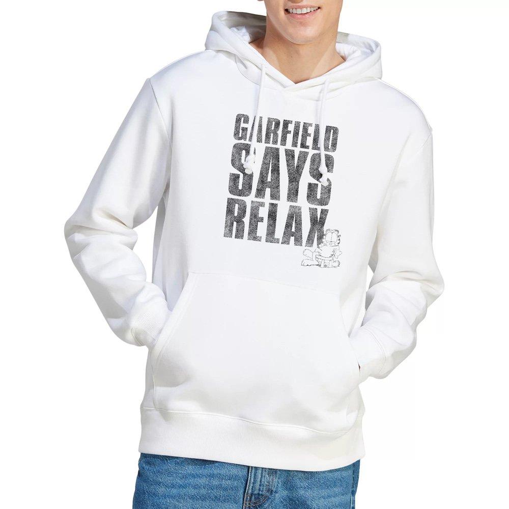 White - Garfield - Garfield Relax Hoddie White - 1