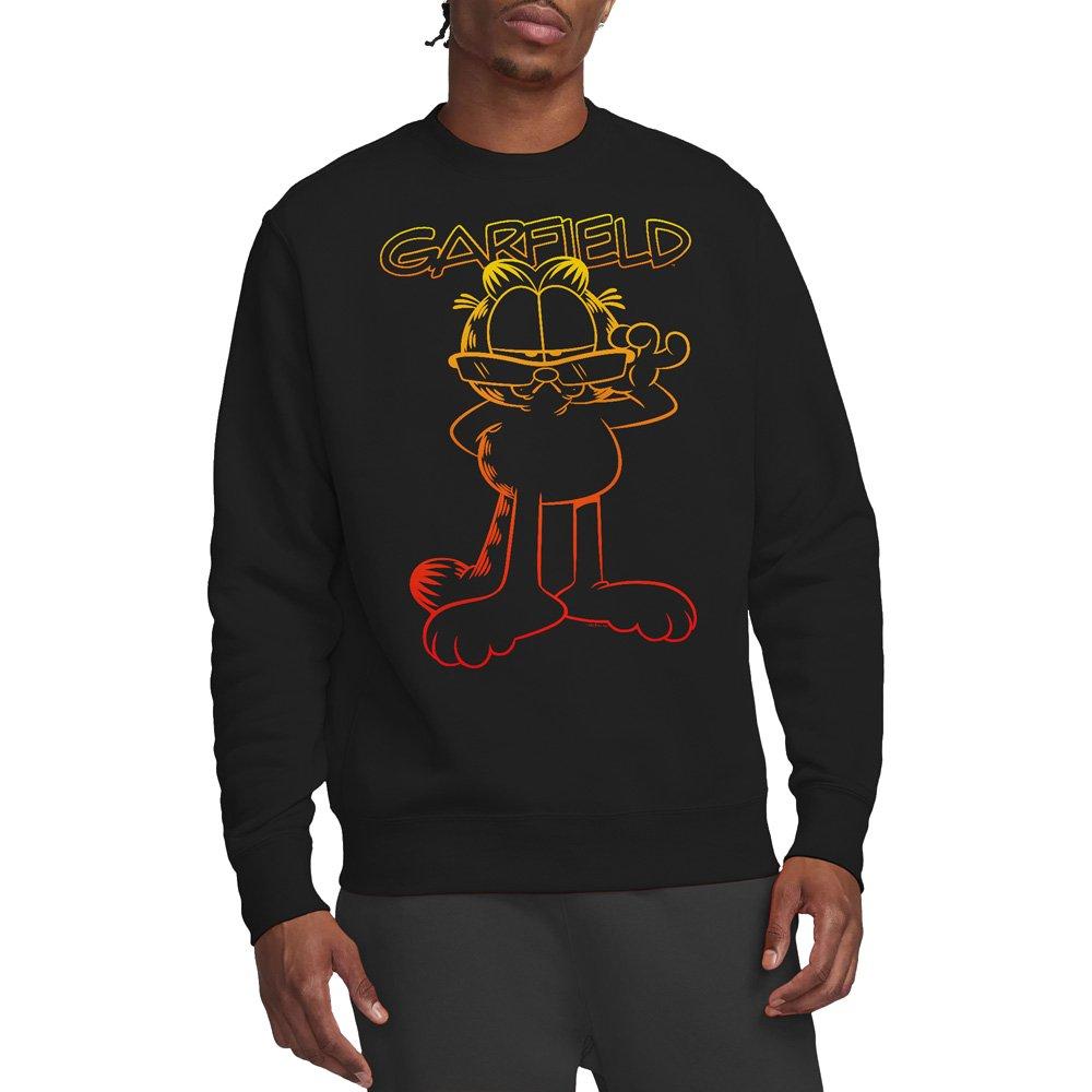 Black - Garfield - Garfield Hotshot Garfield Crew Sweatshirt Black - 1
