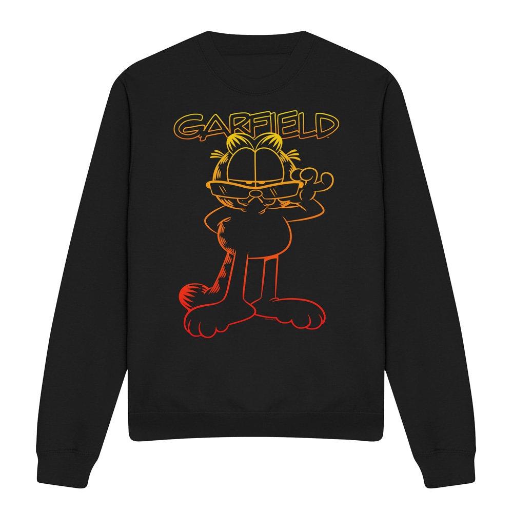 Black - Garfield - Garfield Hotshot Garfield Crew Sweatshirt Black - 4