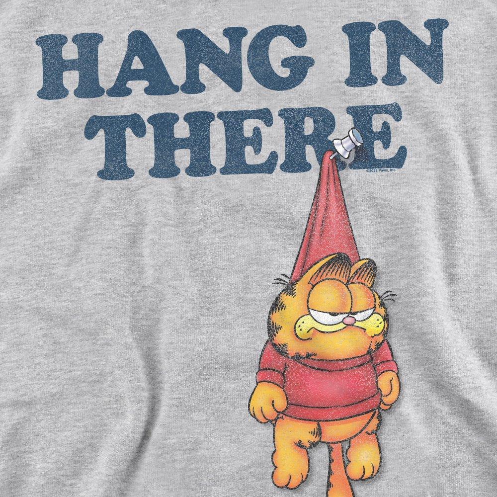 Light Grey - Garfield - Garfield Hang In There Crew Sweatshirt Athletic H - 2