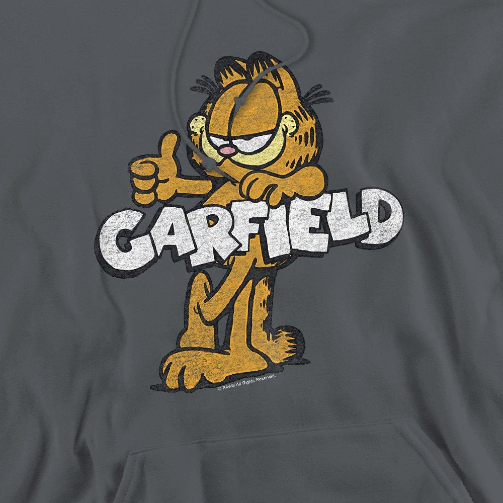 Charcoal - Garfield - Garfield Retro Garf Hoodie Charcoal - 2