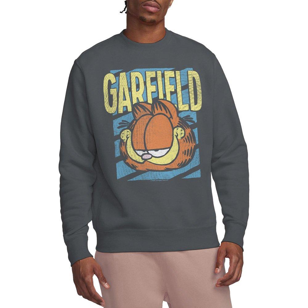 Charcoal - Garfield - Garfield Rad Garfield Crew Sweatshirt Charcoal - 1