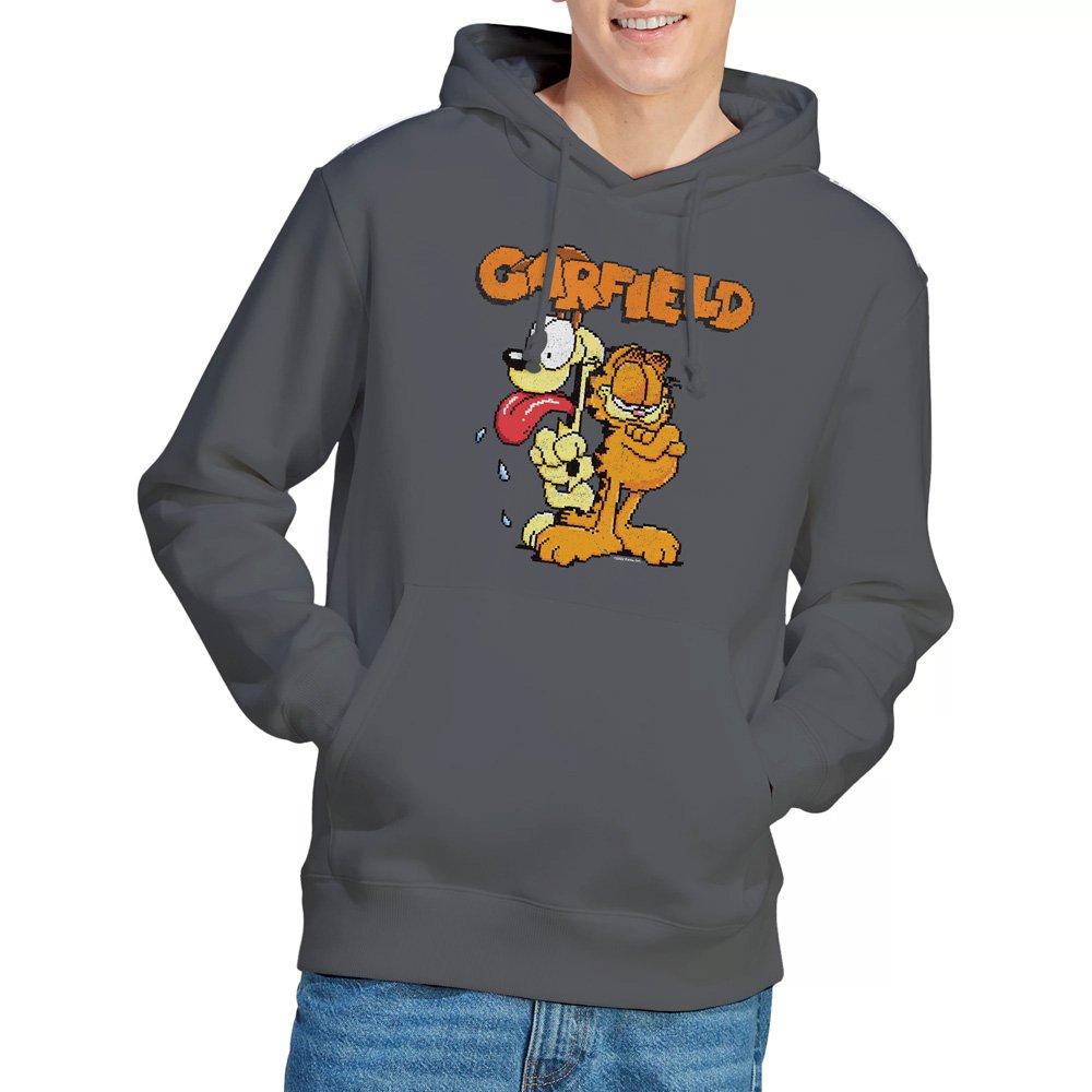 Charcoal - Garfield - Garfield Garfield The Game Hoodie Charcoal - 1