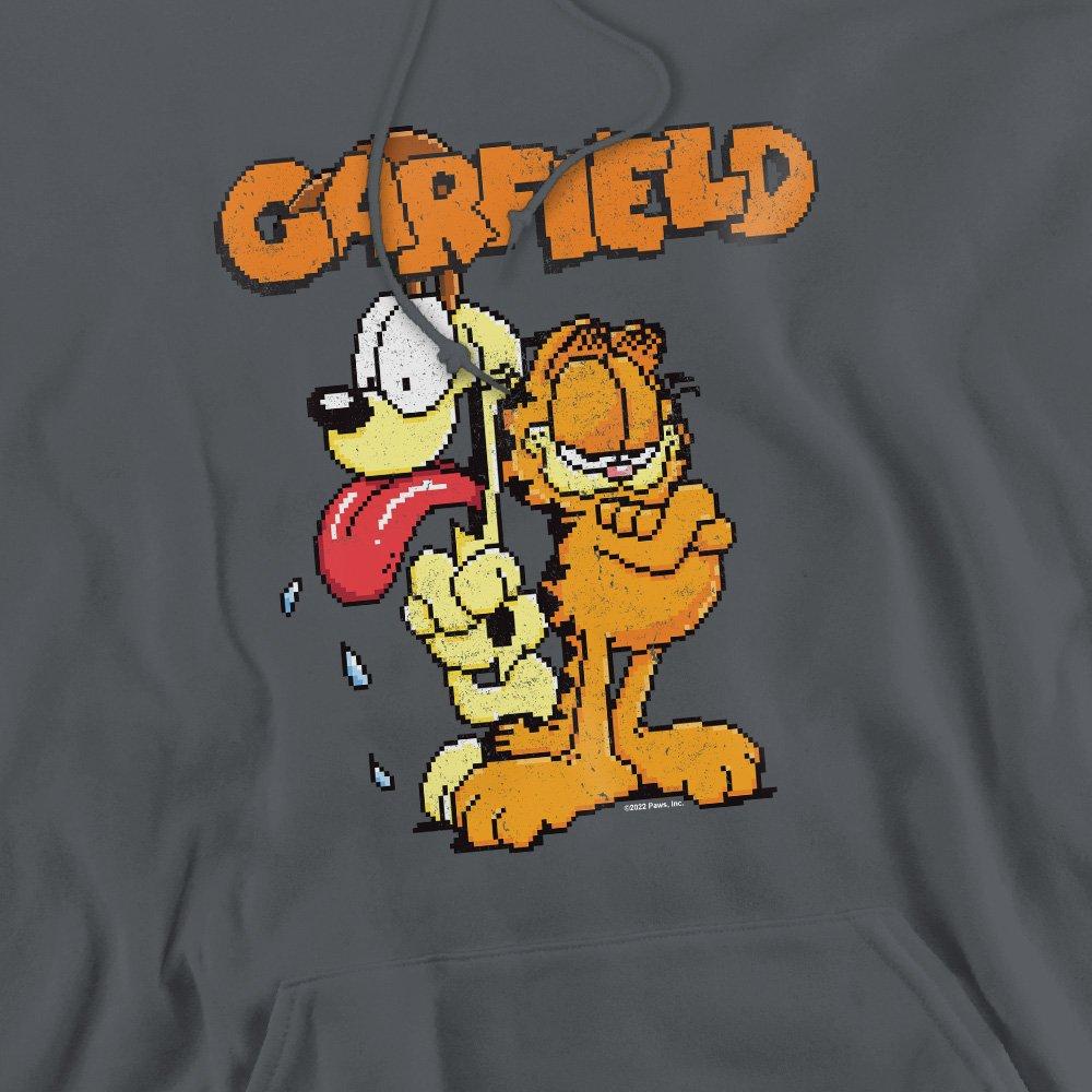 Charcoal - Garfield - Garfield Garfield The Game Hoodie Charcoal - 2