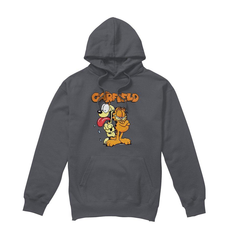 Charcoal - Garfield - Garfield Garfield The Game Hoodie Charcoal - 4