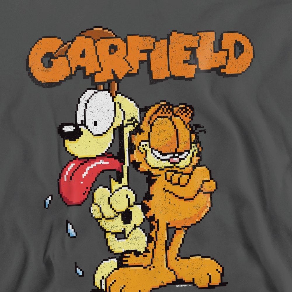 Charcoal - Garfield - Garfield Garfield The Game Crew Sweatshirt Charco - 2