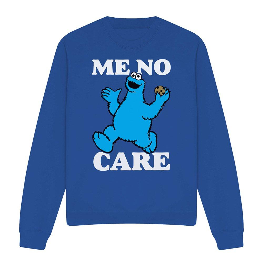 Royal - Sesame Street - Sesame Street Cookie Monster Me No Care Sweatshirt - 4