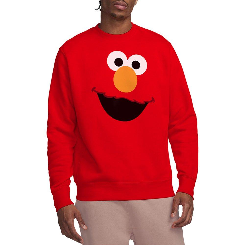 Sesame Street Sesame Street Elmo Face Sweatshirt Red