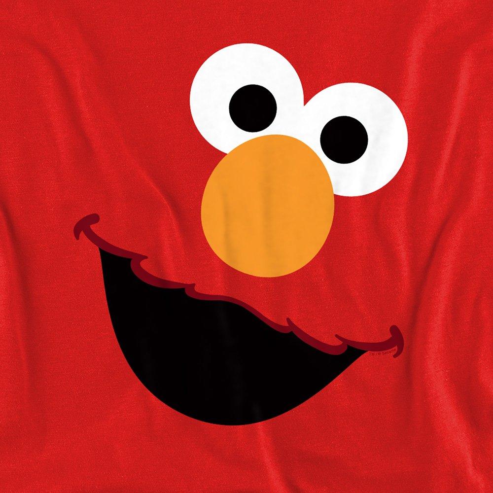 Red - Sesame Street - Sesame Street Elmo Face Sweatshirt Red - 2