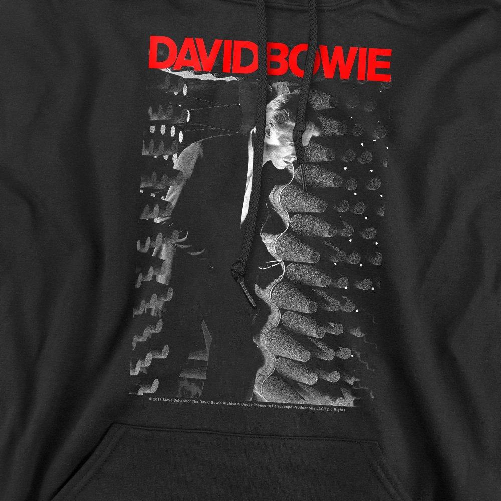 Black - David Bowie - David Bowie Station To Station Hoodie Black - 2