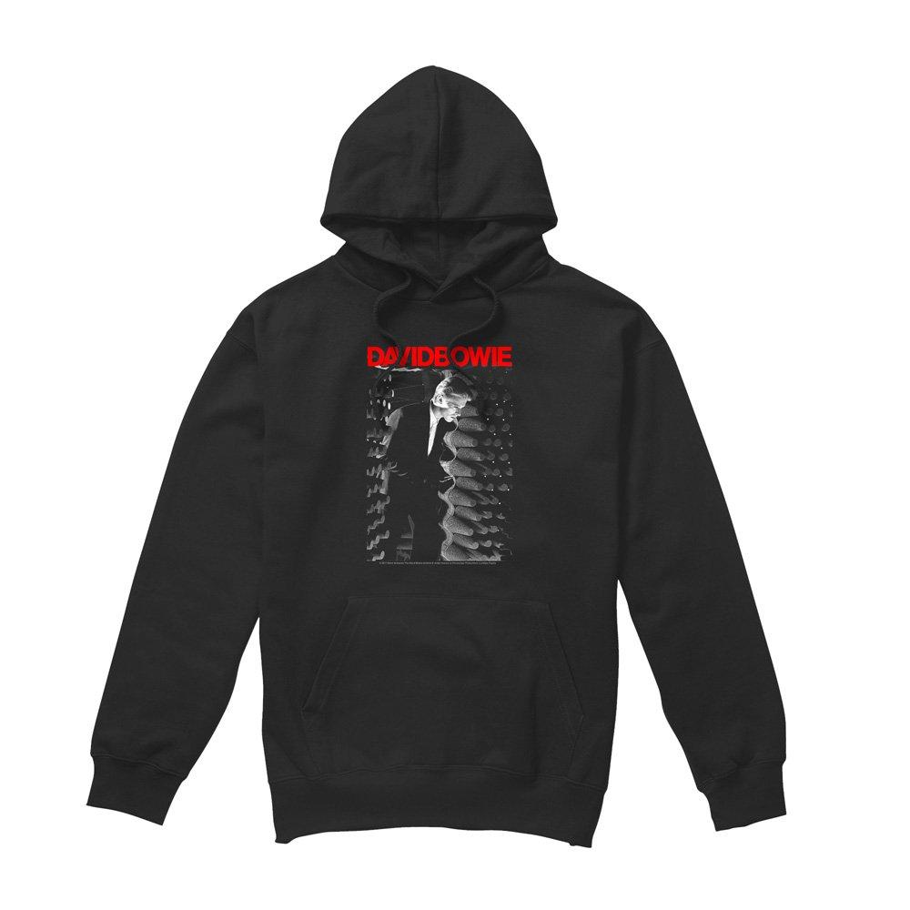 Black - David Bowie - David Bowie Station To Station Hoodie Black - 4