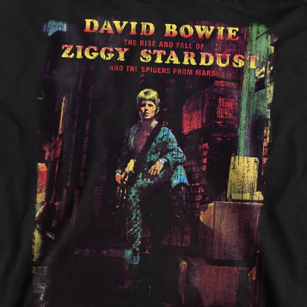 Black - David Bowie - David Bowie Ziggy Stardust Album Crew Sweatshirt - 2