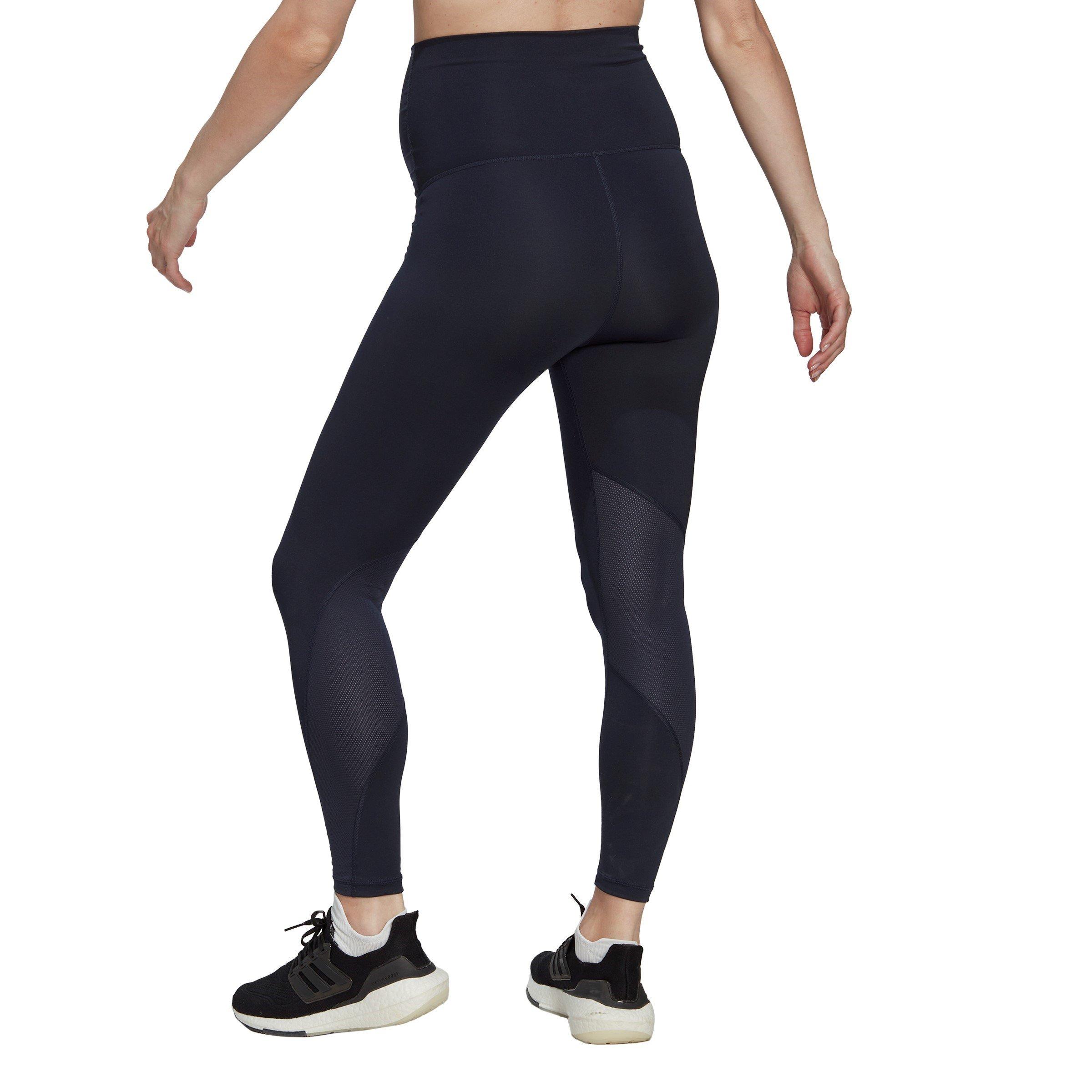 Legend Ink - adidas - Training Essentials Maternity Mesh Leggings Womens - 3