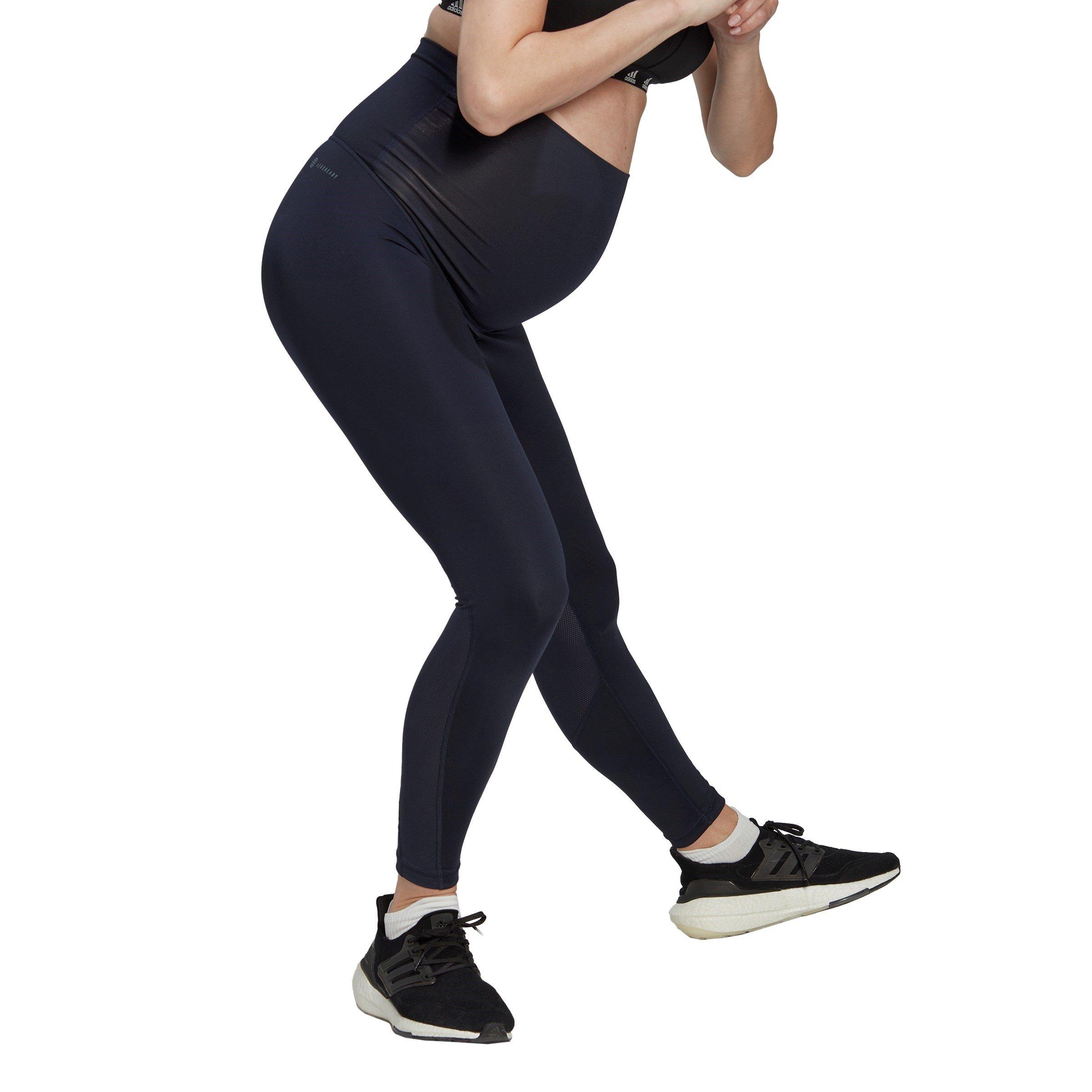 Legend Ink - adidas - Training Essentials Maternity Mesh Leggings Womens - 4