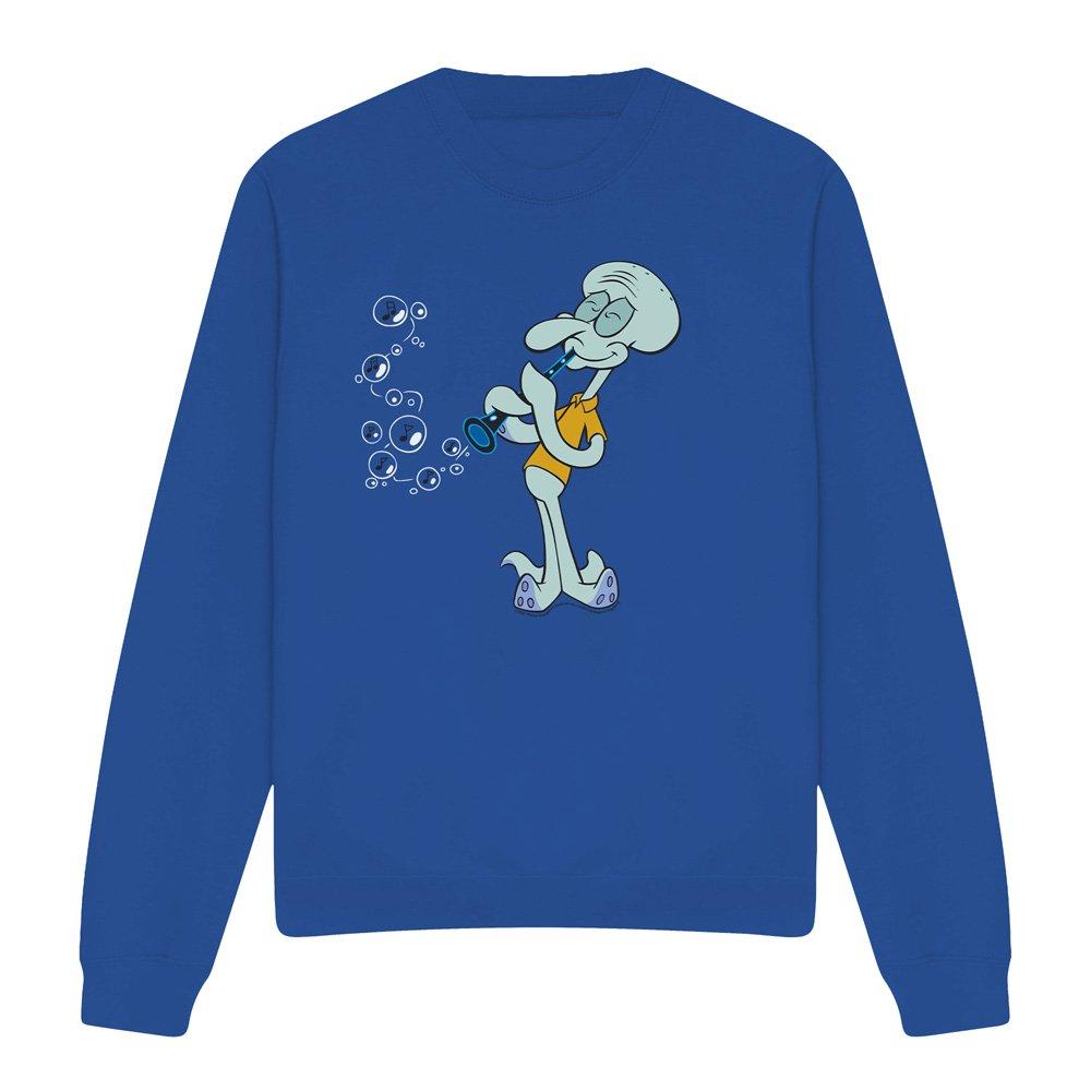 Royal - Spongebob - Spongebob Squidwards Clarinet Crew Sweatshirt Roy - 4