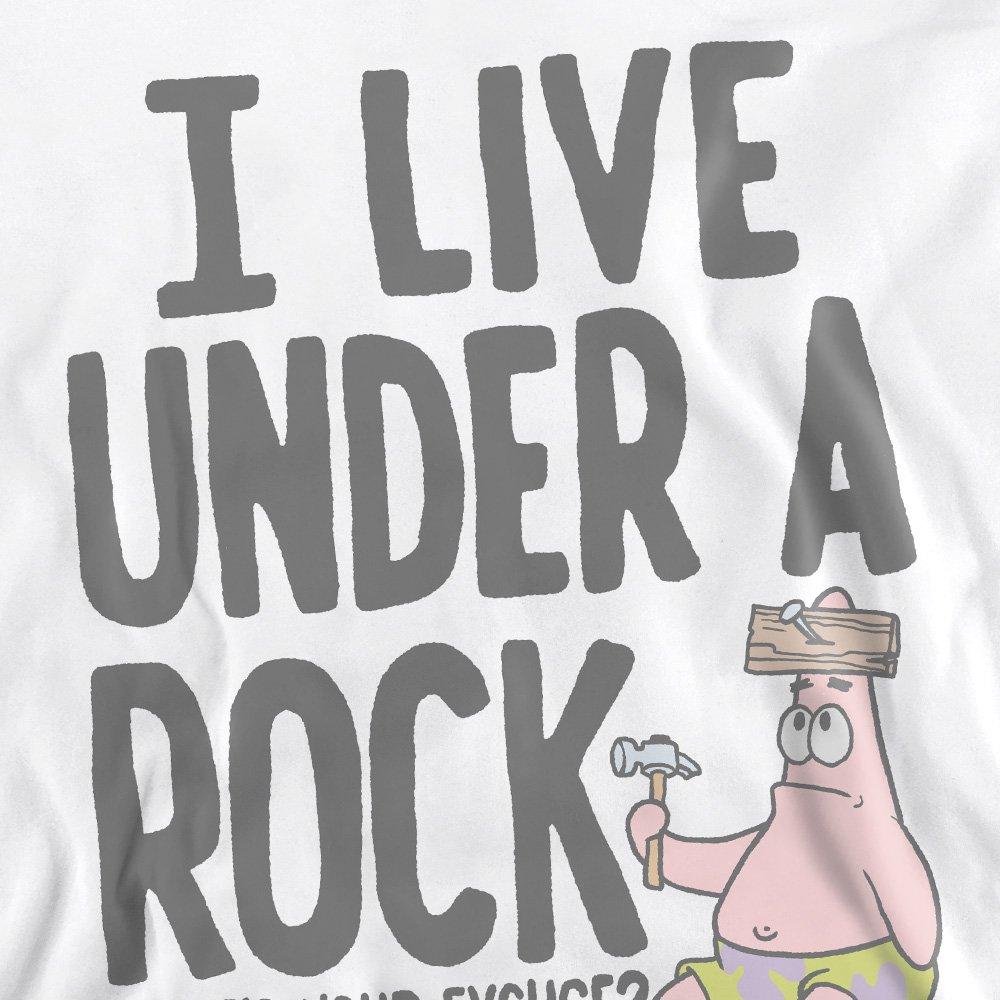 White - Spongebob - Spongebob Under A Rock Crew Sweatshirt White - 2