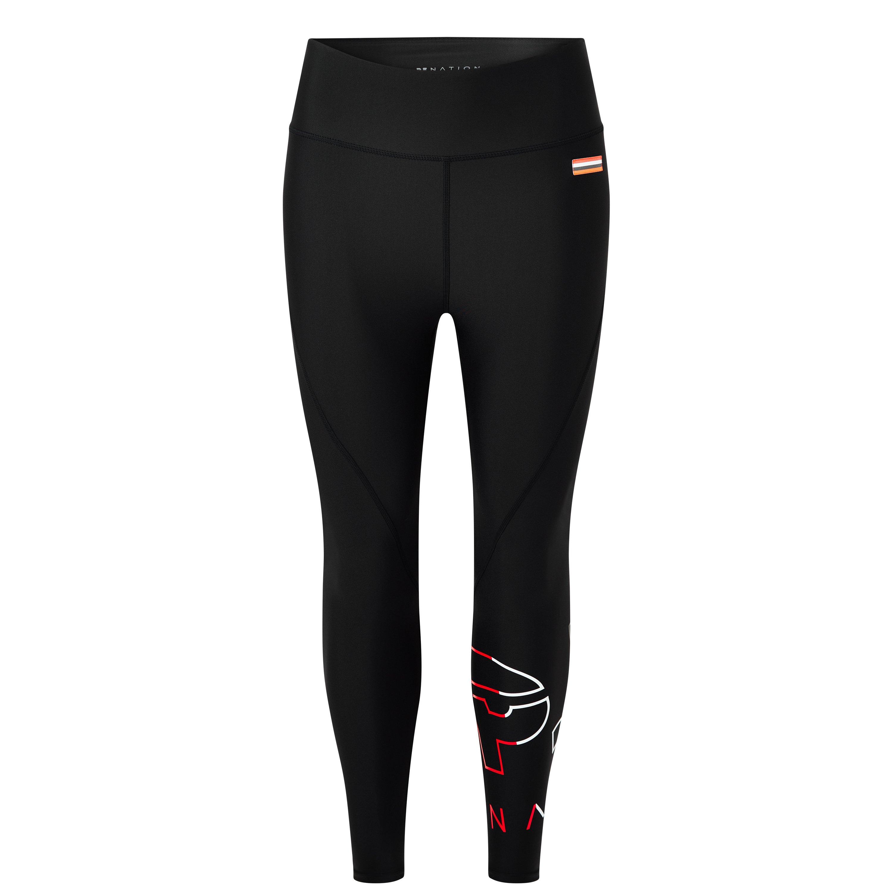 BLACK - PE Nation - Logo Performance Tights - 1