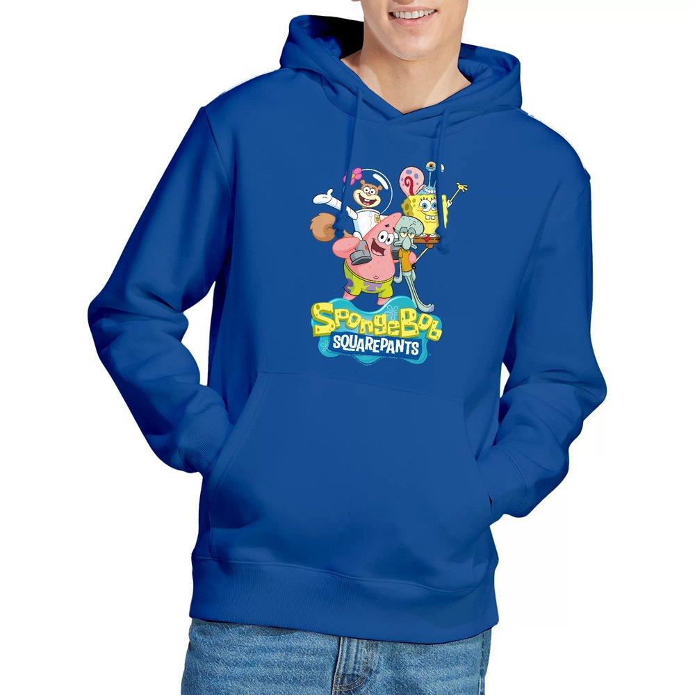 Royal - Spongebob - Spongebob Spongebob Group Shot Hoodie Royal Blue - 1