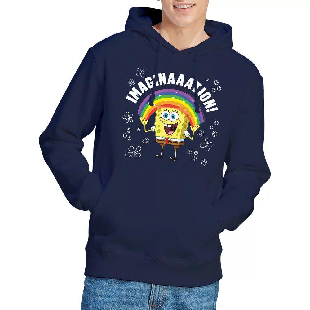 Navy - Spongebob - Spongebob Imagination Hoodie Navy - 1