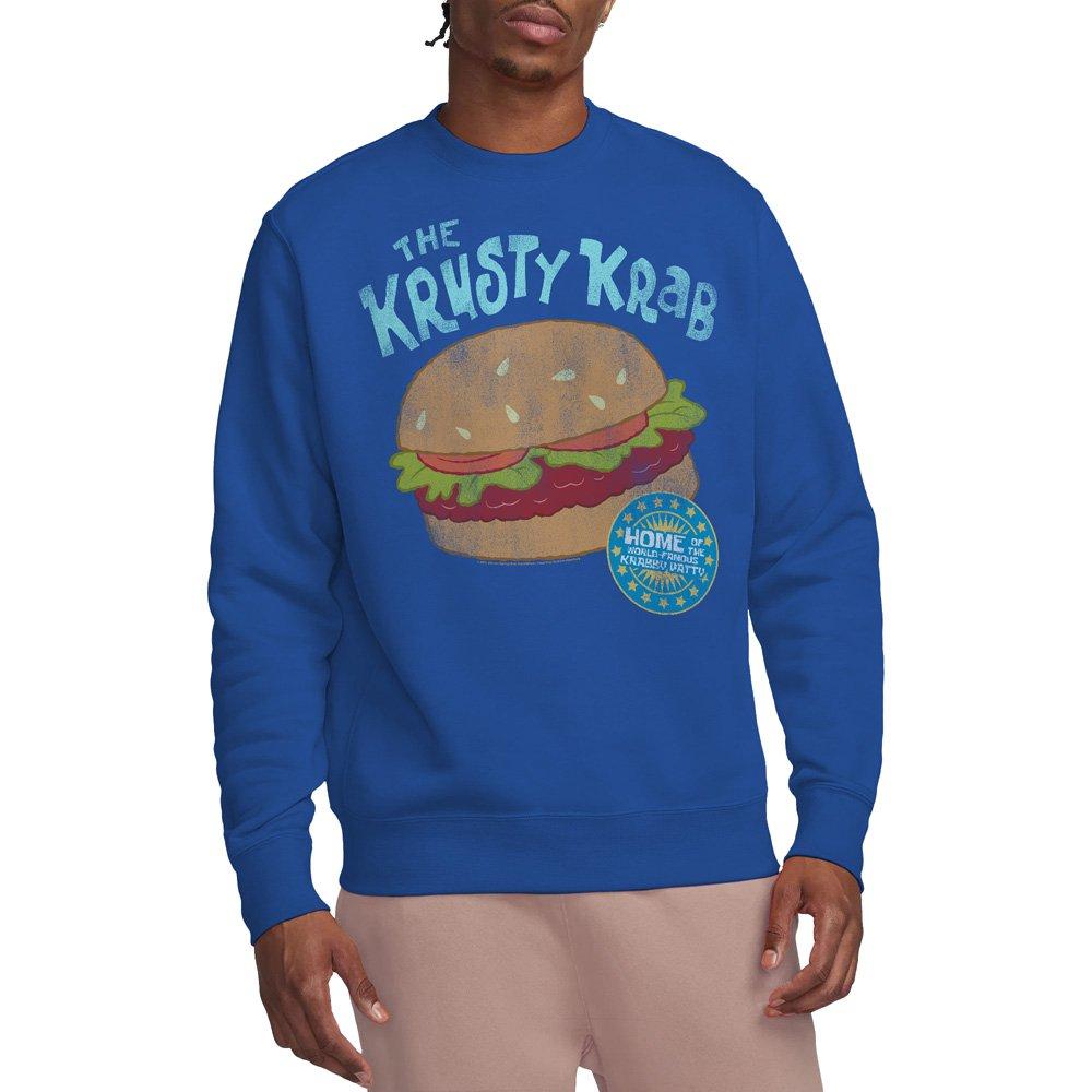 Royal - Spongebob - Spongebob Krusty Krab Crew Sweatshirt Royal Blue - 1